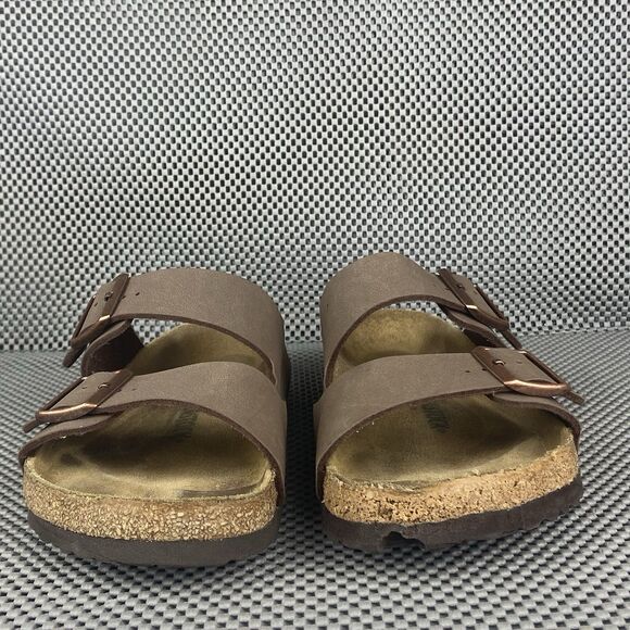 Birkenstock Arizona Sandals Adult 37 L11 M9 Brown Buckle Casual Made In Germany - Picture 7 of 16